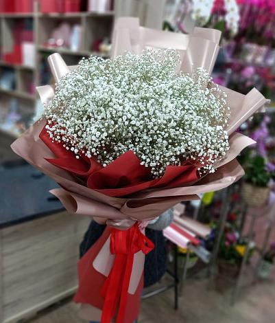 Букет цветов из: Гипсофила в Старокорсунской