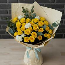 Букет цветов из:  Розы в Старокорсунской