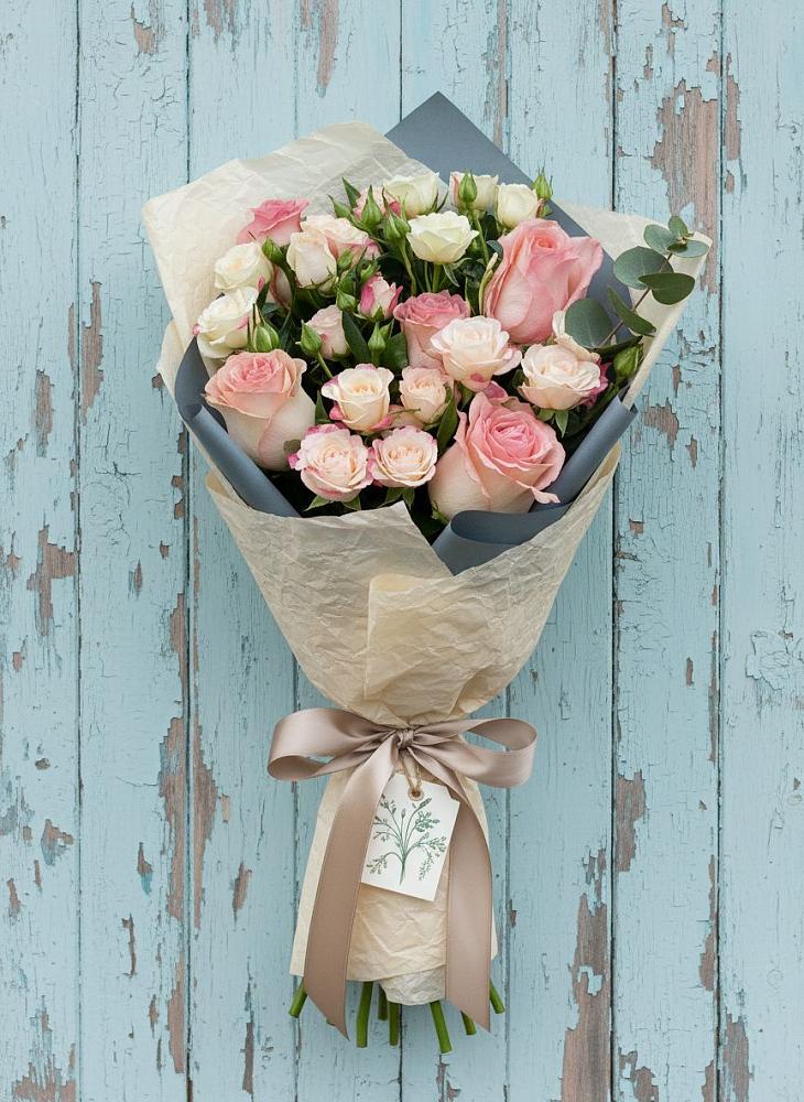 Букет цветов из: Розы в Старокорсунской