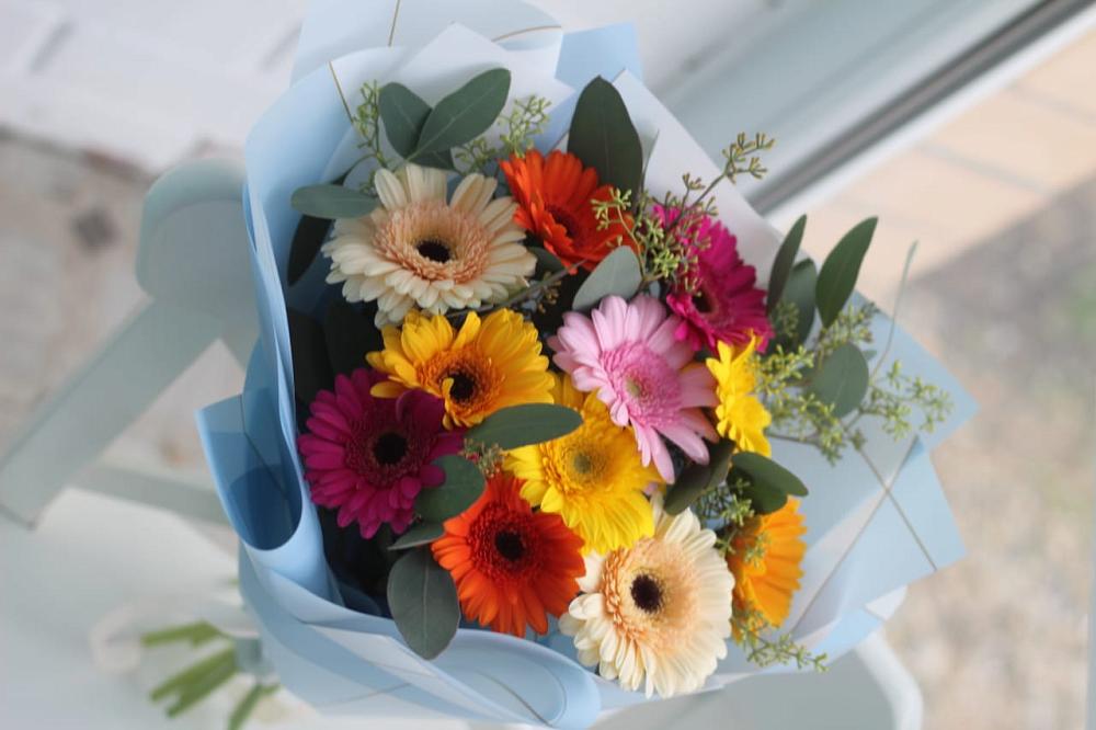 Букет цветов из: Герберы в Старокорсунской