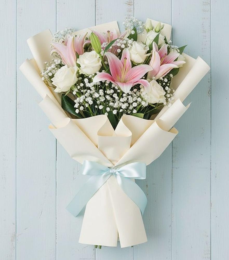 Букет цветов из: Лилии в Старокорсунской