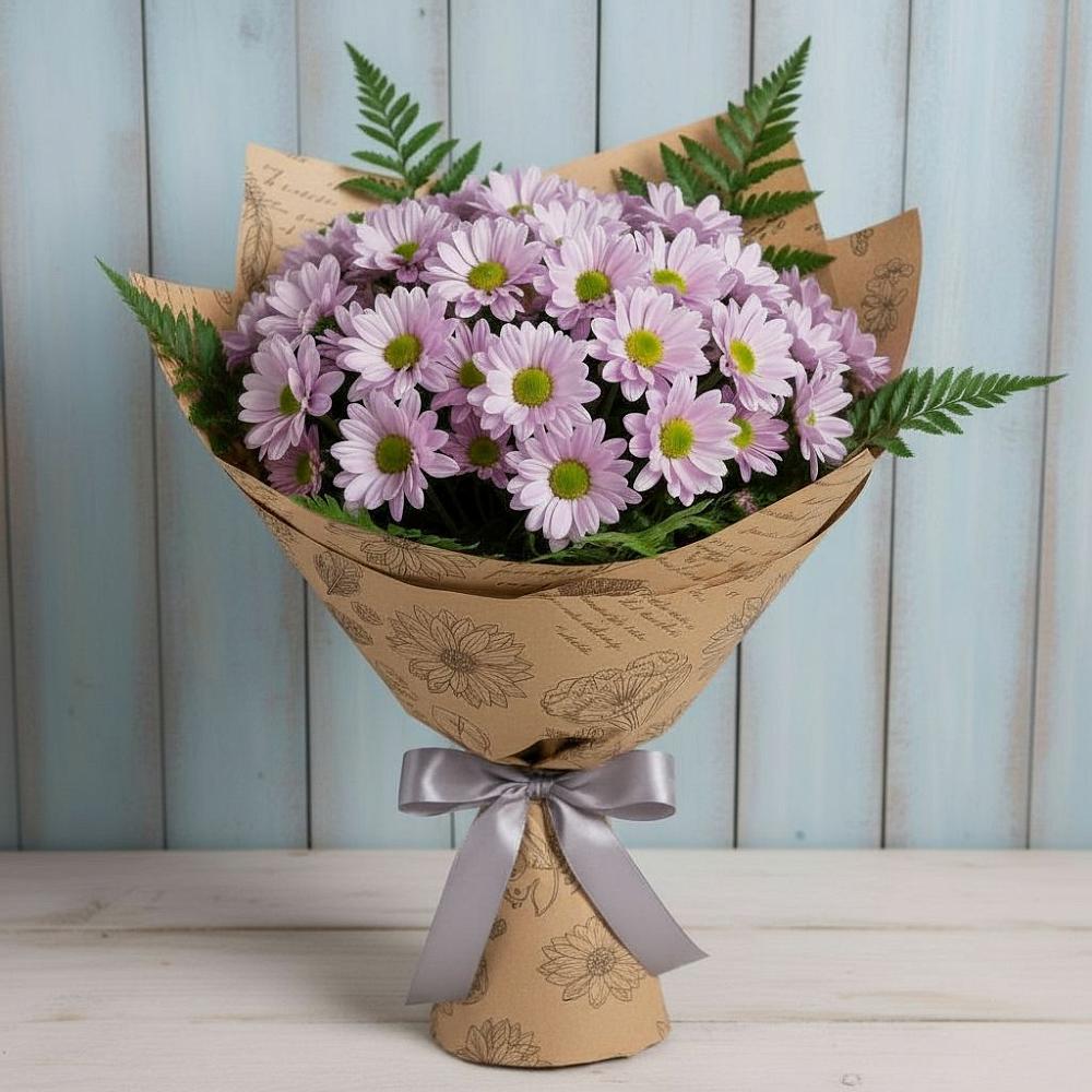 Букет цветов из: Хризантемы в Старокорсунской