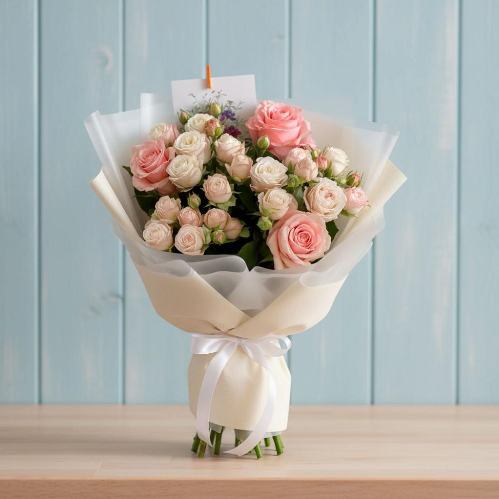 Букет цветов из: Розы в Старокорсунской