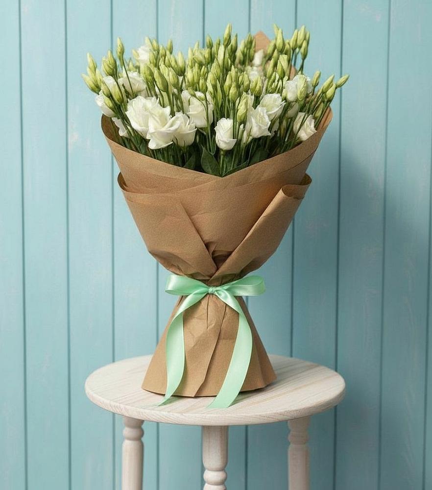 Букет цветов из: Лизиантусы в Старокорсунской