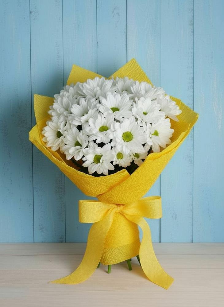 Букет цветов из: Хризантемы в Старокорсунской