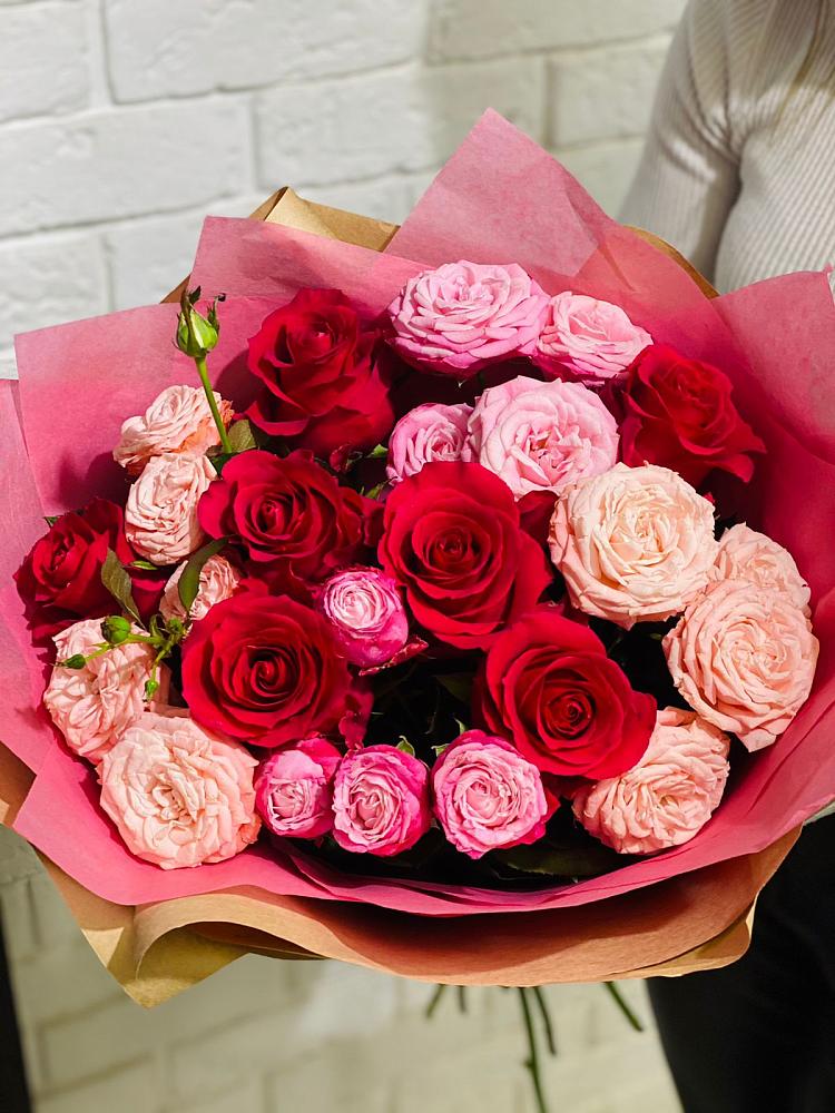 Букет цветов из: Розы в Старокорсунской