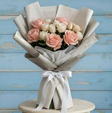 Букет цветов из:  Розы в Старокорсунской