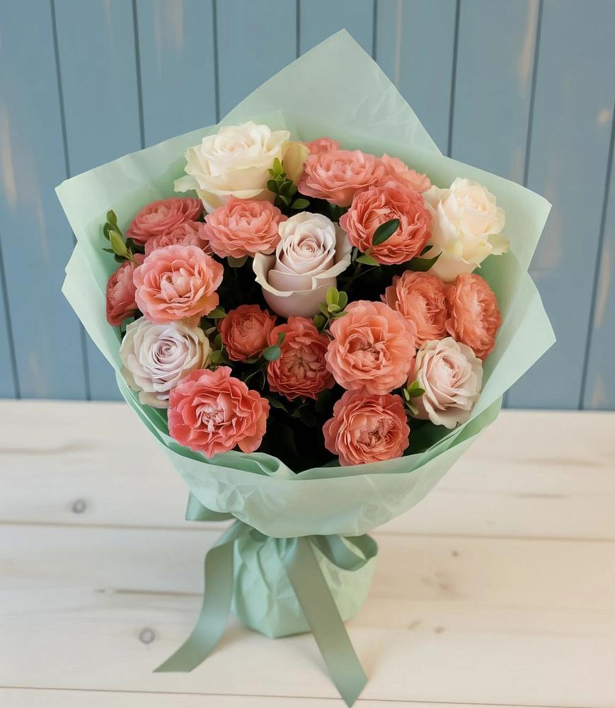 Букет цветов из: Розы в Старокорсунской