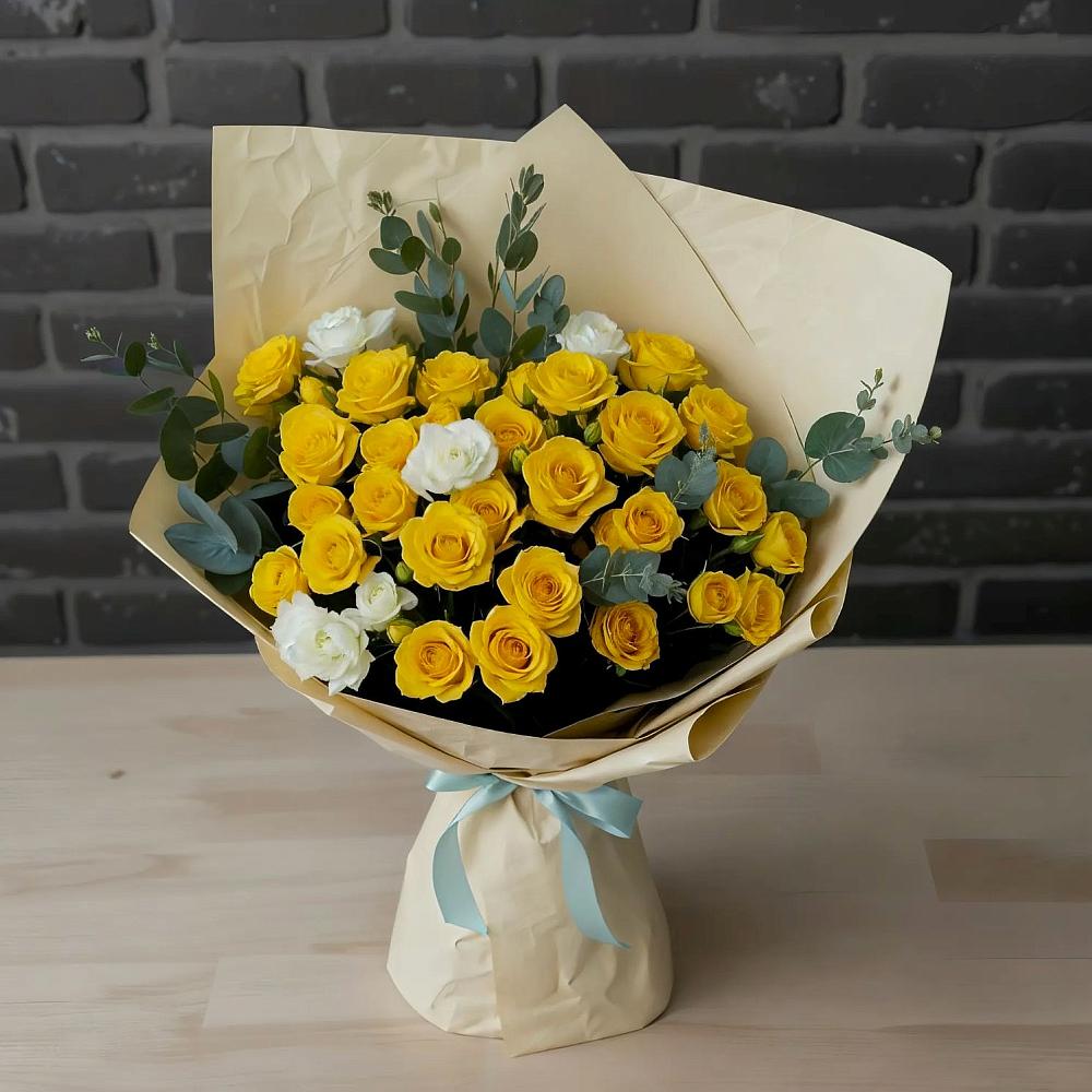 Букет цветов из: Розы в Старокорсунской