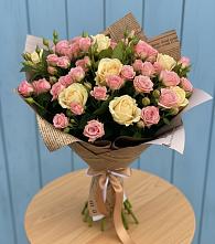 Букет цветов из:  Розы в Старокорсунской