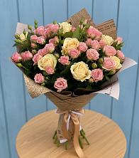 Букет цветов из:  Розы в Старокорсунской