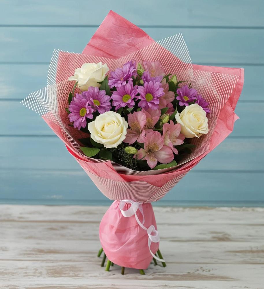 Букет цветов из: Герберы в Старокорсунской