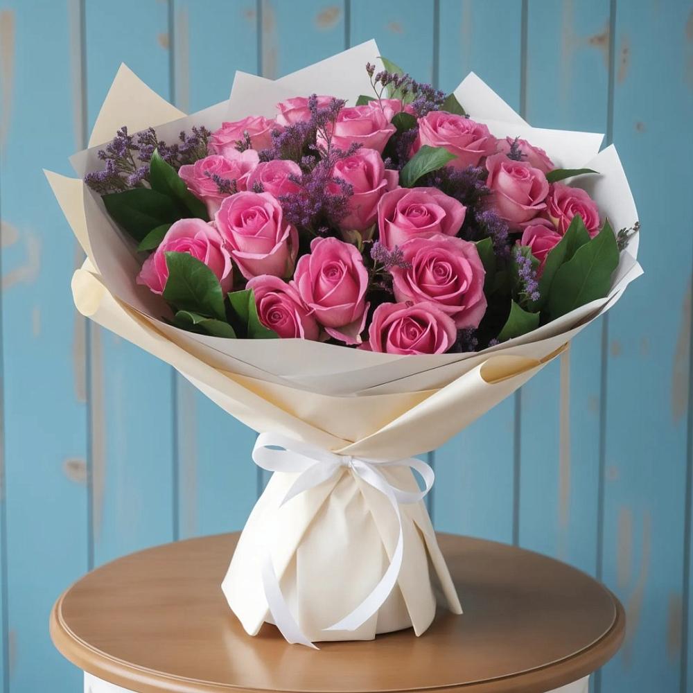 Букет цветов из: Розы в Старокорсунской