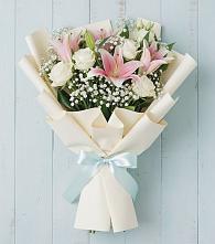 Букет цветов из:  Лилии #REPLACE_PRED# Старокорсунской