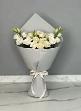 Букет цветов из:  Розы и Лизиантусы в Старокорсунской