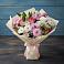 Букет цветов из: Хризантемы, Альстромерии и Розы в Старокорсунской